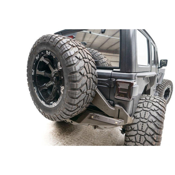 Load image into Gallery viewer, Fab Fours Off-The-Door Tire Carrier for 18-20 Jeep Wrangler JL
