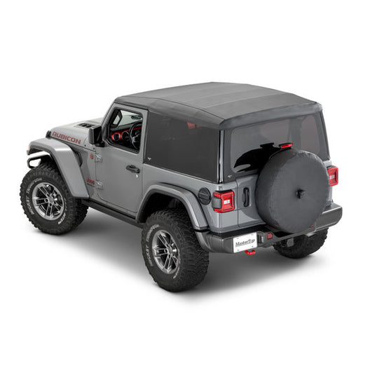 MasterTop Full View Window Repair System for 18-24 Jeep Wrangler JL 2-Door with Factory Soft Top