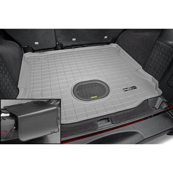 Load image into Gallery viewer, WeatherTech Cargo Liner for 15-18 Jeep Wrangler Unlimited JK 4 Door with All Weather Subwoofer
