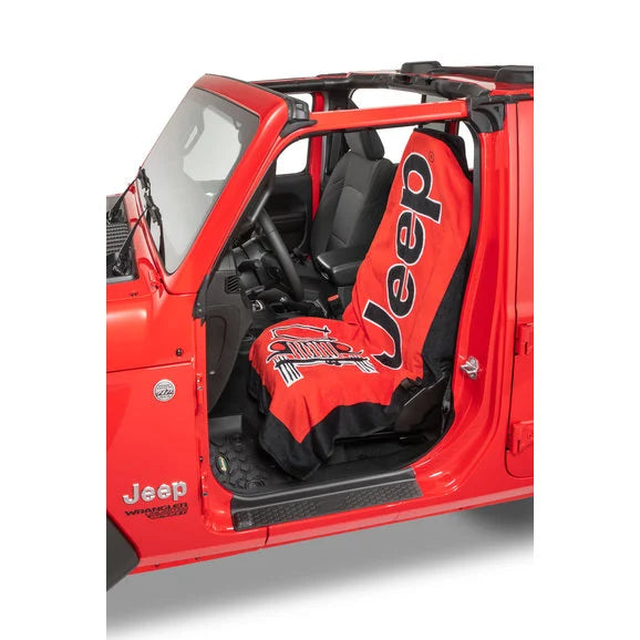 Load image into Gallery viewer, Insync Jeep Logo Towel 2 Go Seat Cover
