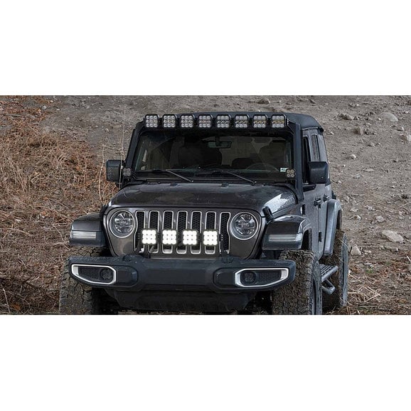 Load image into Gallery viewer, Diode Dynamics DD6821 SS5 Windshield Sport CrossLink Combo Lightbar Kit for 18-22 Jeep Wrangler JL
