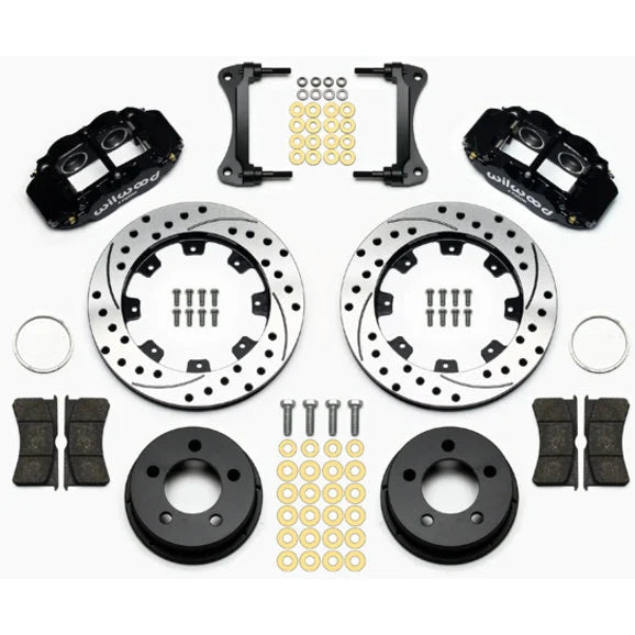 Load image into Gallery viewer, Wilwood Forged Narrow Superlite 4R Big Brake Kit with Drilled Rotors for 87-89 Jeep Wrangler YJ with Dana 30 Front Axle
