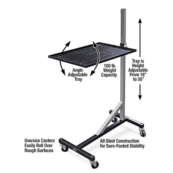 Load image into Gallery viewer, Eastwood 16075 Rolling Shop Tray Tool Cart
