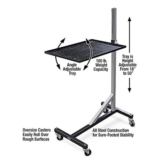 Eastwood 16075 Rolling Shop Tray Tool Cart