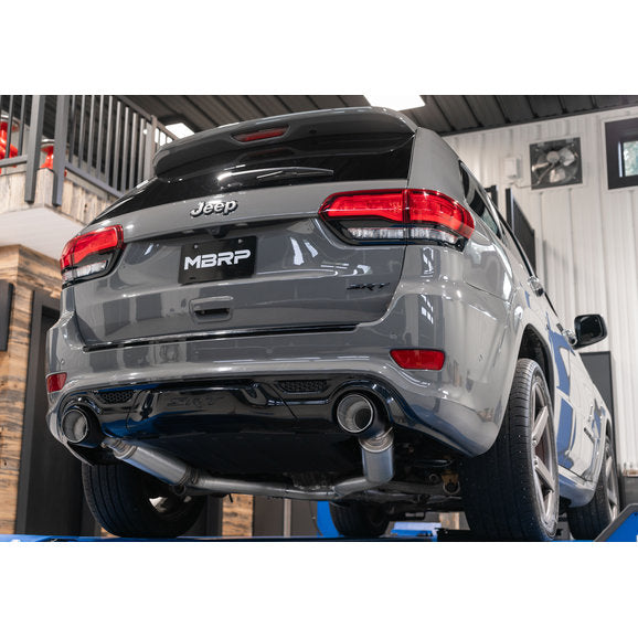 Load image into Gallery viewer, MBRP 3&quot; Dual Exit Catback Exhaust Kit for 12-21 Jeep Grand Cherokee SRT8 with 6.4L Hemi Engine
