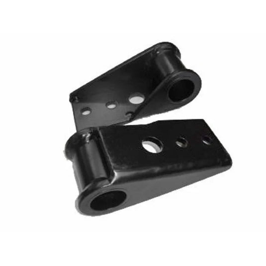 Mountain Off-Road 7686FSH25YJ MORE Front Shackle Hangers for 76-86 Jeep CJ with 2.5