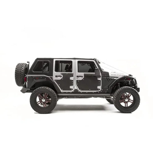 Fab Fours Door Skin Armor for 07-18 Jeep Wrangler JK