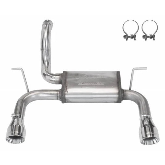 Pypes Performance Exhaust Dual Exit Axle Back Exhaust System for 18-24 Jeep Wrangler JL with 3.6L or 2.0L Engines