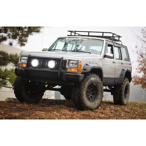 Rugged Ridge 11634.10 All-Terrain Fender Flare Kit for 84-01 Jeep Cherokee XJ 4-Door