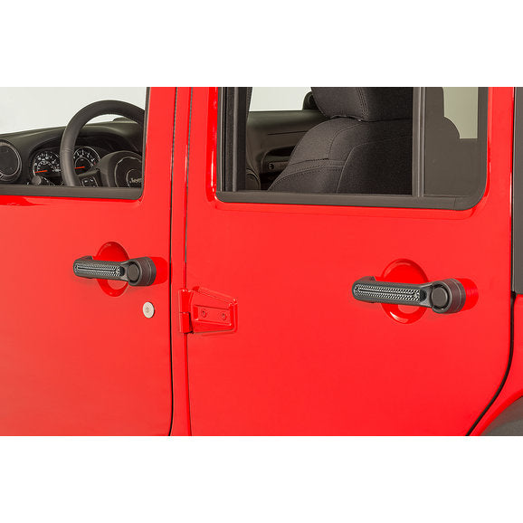 DV8 Offroad JP-190015-TT-5 Drake Offroad XT Door Handle Inserts for 07-18 Jeep Wrangler Unlimited JK 4 Door