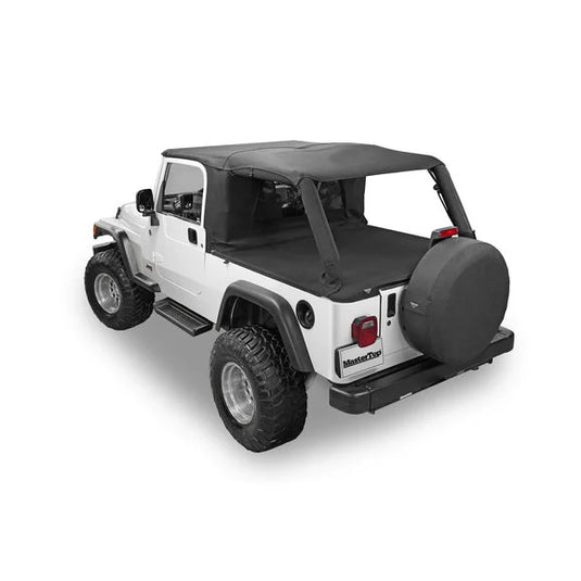 MasterTop 14810024 Ultimate Summer Combo in MasterTwill Fabric for 04-06 Jeep Wrangler Unlimited LJ