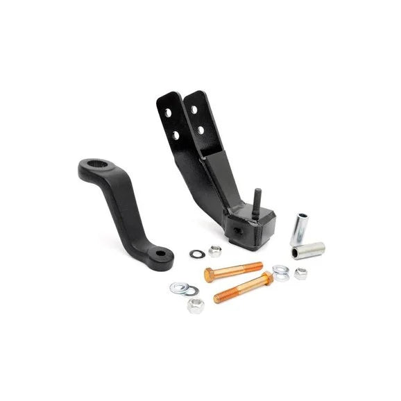 Rough Country 1063 Front Track Bar Bracket & Pitman Arm for 97-06 Jeep Wrangler TJ