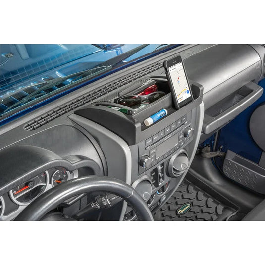 Vertically Driven Products 31795 Roll Top Dash Storage Console for 07-10 Jeep Wrangler JK