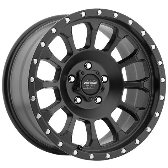 Pro Comp Rockwell Series 34 Wheel in Black for 07-24 Jeep Wrangler JL, JK & Gladiator JT