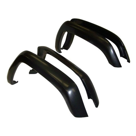 Crown Automotive 5FWK Fender Flare Kit for 97-01 Jeep Cherokee XJ in Gloss Black