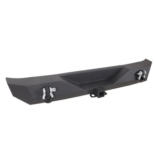 Paramount Automotive 51-0310 Heavy Duty Rock Crawler Rear Bumper for 07-18 Jeep Wrangler JK