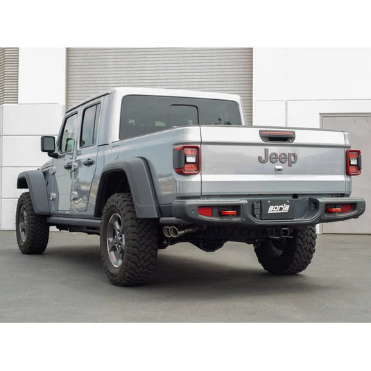 Borla ATAK® T-304 Stainless Steel Catback Exhaust System for 20-24 Jeep Gladiator JT