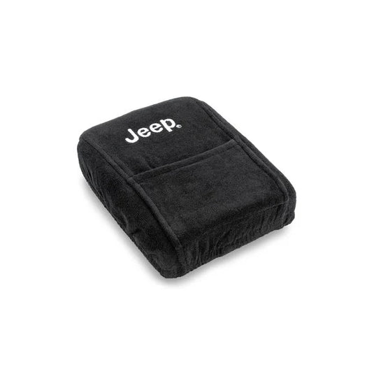 Insync KAJGCL21-23 Jeep Logo Console Lid Cover- in Black for 21-23 Jeep Grand Cherokee WK2 & WL