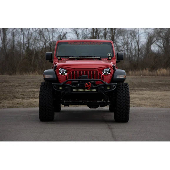 Load image into Gallery viewer, Rough Country RCH5300 9 Inch LED Halo Projector Headlights for 18-24 Jeep Wrangler JL &amp; 20-24 Gladiator JT
