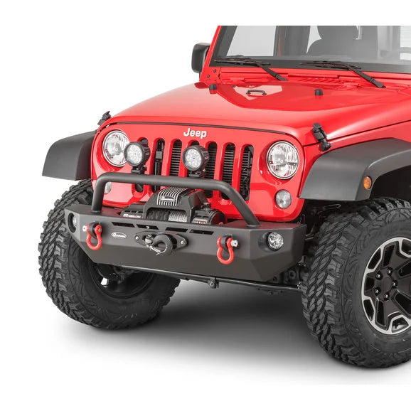 Load image into Gallery viewer, Quadratec QRC Front Winch Ready Bumper for 07-18 Jeep Wrangler JK
