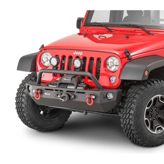 Quadratec QRC Front Winch Ready Bumper for 07-18 Jeep Wrangler JK