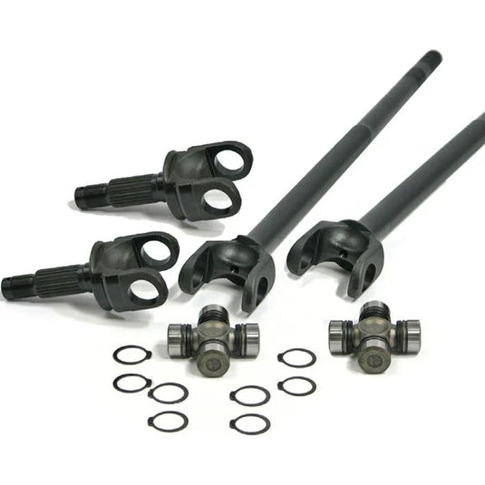 Alloy USA 12139 Front 27 Spline Chromoly Axleshafts for 72-83 Jeep CJ with Narrow Trac Dana 30 Axle