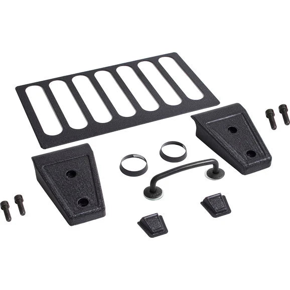 Rugged Ridge 11201.03 Hood Dress Kit for 13-18 Jeep Wrangler JK