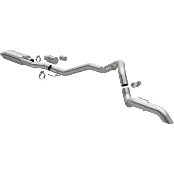 Magnaflow 19621 Overland Series Cat-Back Performance Exhaust System for 20-24 Jeep Gladiator JT with 3.6L