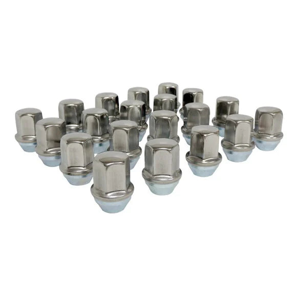 Load image into Gallery viewer, Crown Automotive 20-Piece Lug Nut Set for 18-24 Jeep Wrangler JL &amp; Gladiator JT
