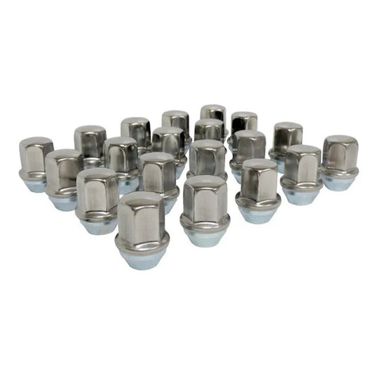 Crown Automotive 20-Piece Lug Nut Set for 18-24 Jeep Wrangler JL & Gladiator JT