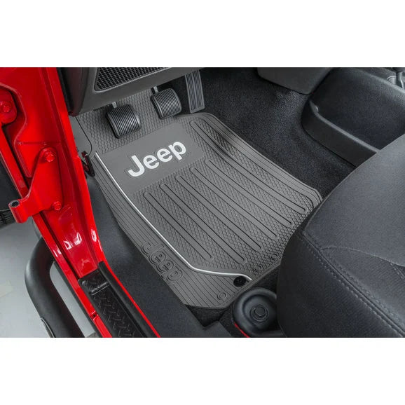 Load image into Gallery viewer, Plasticolor Jeep Logo Elite Series Front Floor Mats
