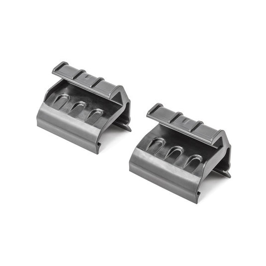 MasterTop 15431301 Corner Tailgate Bar Retainers for 07-18 Jeep Wrangler JK