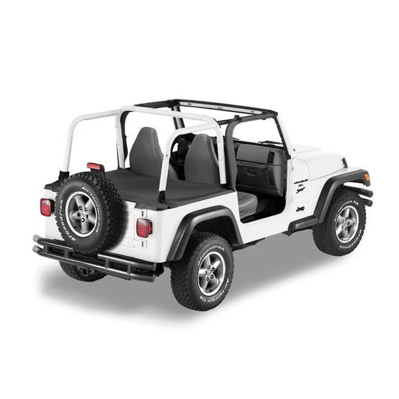 Bestop Duster Deck Covers for 03-06 Jeep Wrangler TJ with Factory Soft Top
