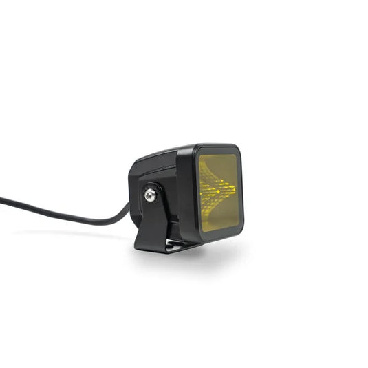 DV8 Offroad BE3EW40W-A 3" Elite Series Amber LED Pod Light- Flood Beam Pattern