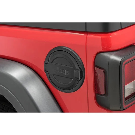 Mopar 82215123 Black Fuel Door for 18-22 Jeep Wrangler JL