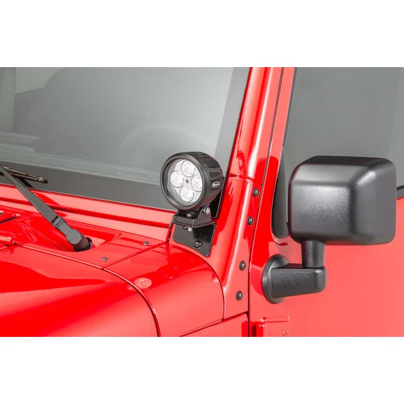 Load image into Gallery viewer, Quadratec 12110 Windshield Light Mounting Bracket for 07-18 Jeep Wrangler JK
