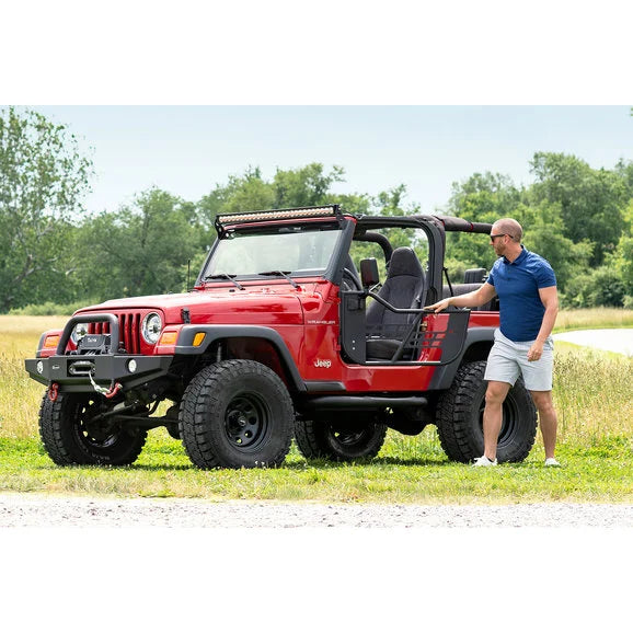 Load image into Gallery viewer, TACTIK Tube Doors for 97-06 Jeep Wrangler TJ
