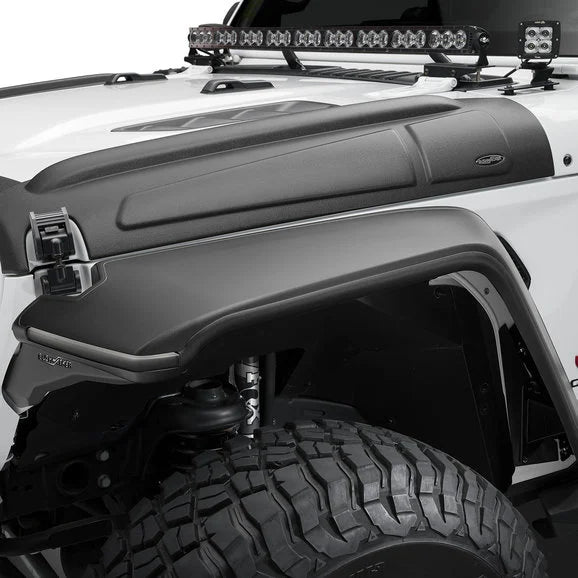 Load image into Gallery viewer, Bushwacker 14131 Trail Armor Hood Armor for 18-24 Jeep Wrangler JL and Gladiator JT
