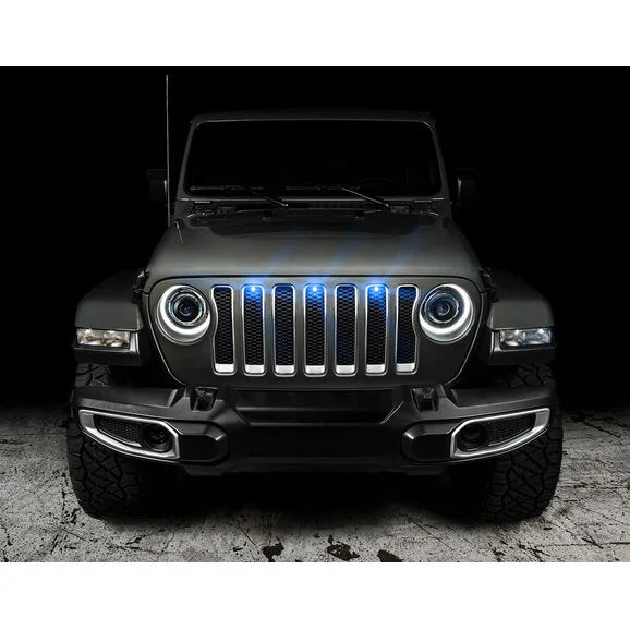 Oracle Lighting Pre-Runner Style LED Grill Light Kit for 18-23 Jeep Wrangler JL and Gladiator JT