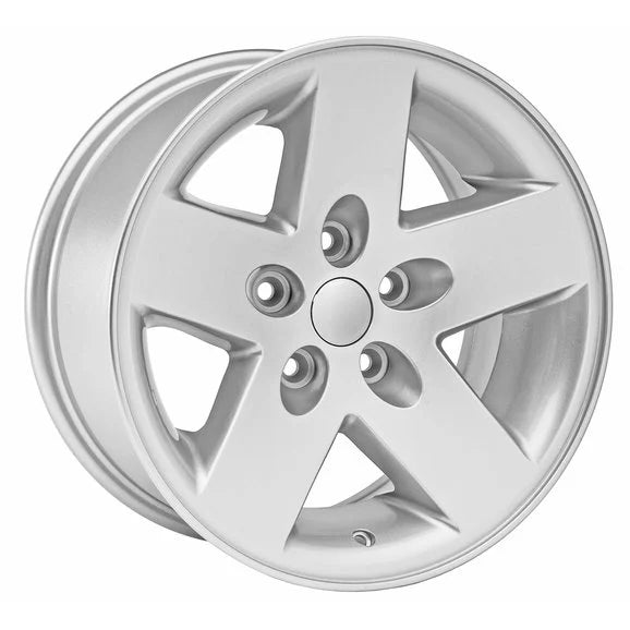 Quadratec Moab Wheel in Silver for 84-06 Jeep Wrangler YJ, TJ, Cherokee XJ, Grand Cherokee ZJ