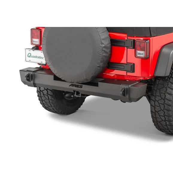 Load image into Gallery viewer, Aries 2157000 TrailCrusher Rear Bumper for 07-18 Jeep Wrangler JK
