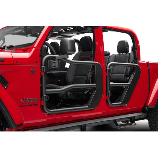 Rugged Ridge Fortis Tube Doors for 18-24 Jeep Wrangler JL & Gladiator JT