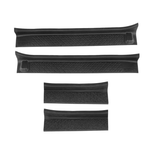 Rugged Ridge 11216.32 Front & Rear Entry Guards for 18-24 Jeep Wrangler JL Unlimited & Gladiator JT