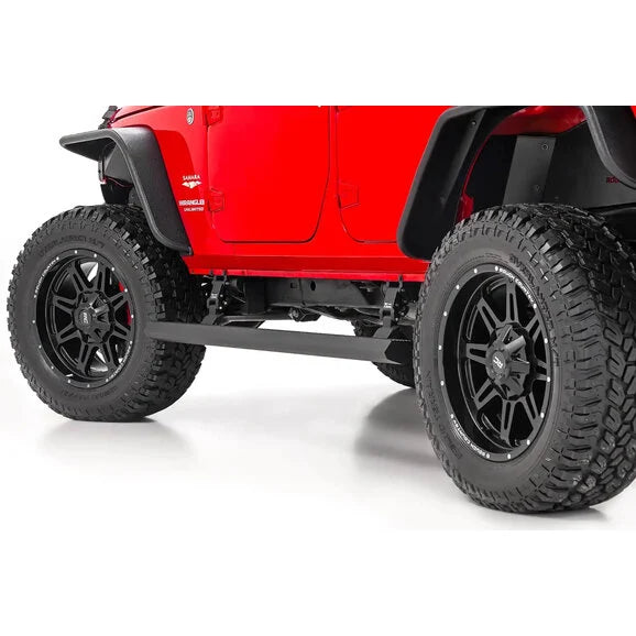 Rough Country PSR610330 Power Running Boards- Dual Electric Motor for 07-18 Jeep Wrangler JK Unlimited 4-Door