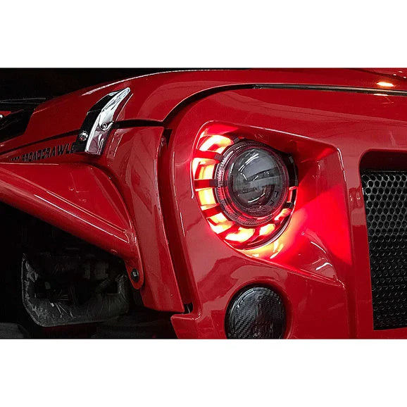 Load image into Gallery viewer, Morimoto LF515 Super7 Headlights for 07-18 Jeep Wrangler JK
