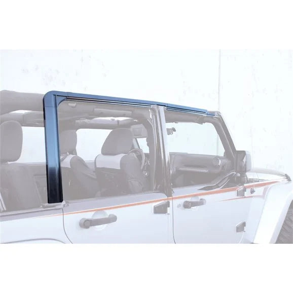 Load image into Gallery viewer, Rampage Products 61098 Door Surrounds for 07-18 Jeep Wrangler Unlimited JK 4 Door
