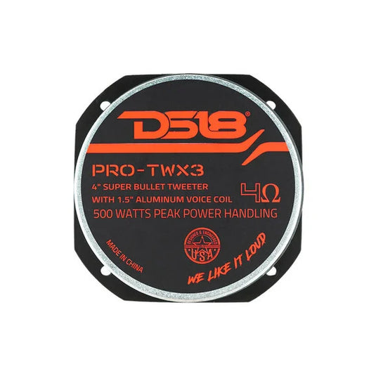 DS18 PRO-TWX3 4" Super Bullet Tweeter