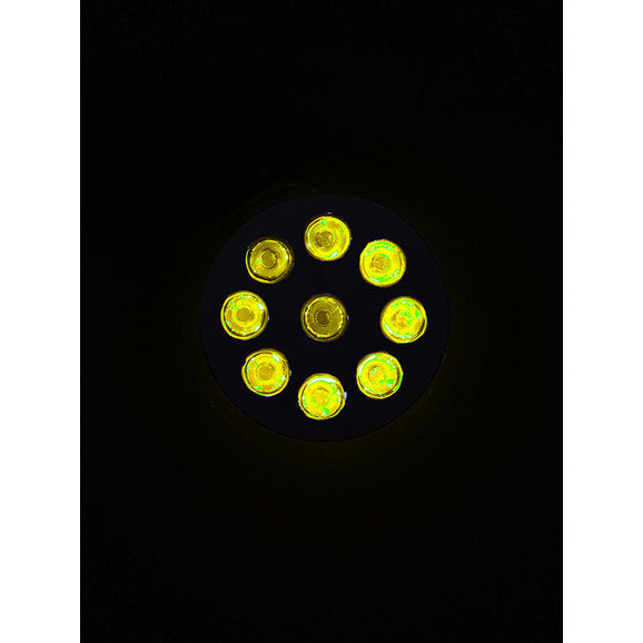 Load image into Gallery viewer, Quake LED QFR793 Fracture RGB 4&quot; Round LED Spot Light- Single
