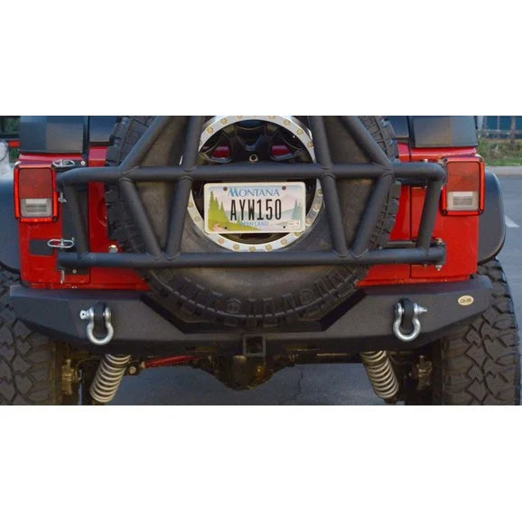 Load image into Gallery viewer, DV8 Offroad RBSTTB-06 RS-6 Rear Bumper for 07-18 Jeep Wrangler JK
