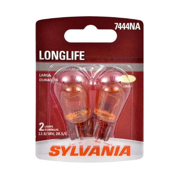 Load image into Gallery viewer, Sylvania 7444NALL.BP2 #7444NA Long Life Mini Bulb 2 Pack
